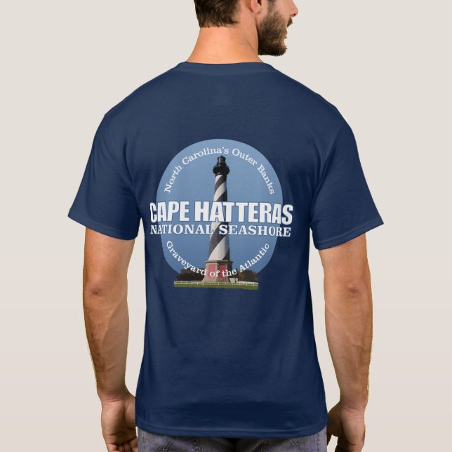 T-shirt Côte nationale du Cap Hatteras (Dos)