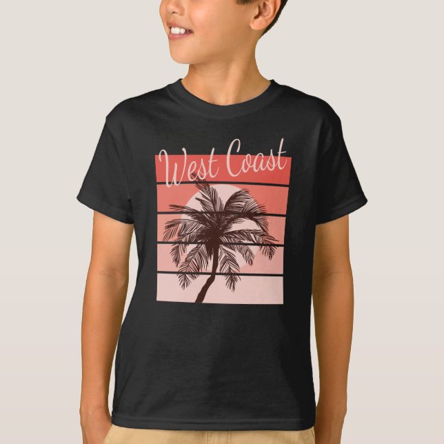 T-shirt Côte Ouest (Devant)