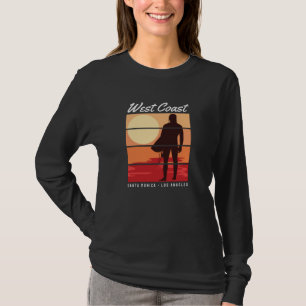 T-shirt Côte Ouest Père Noël Monica