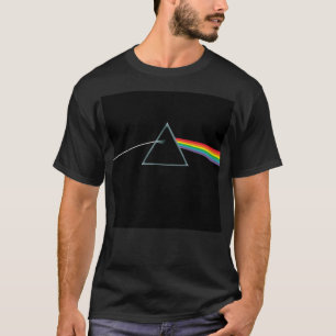 T-shirt Côté sombre de la lune Album couverture Art Imprim