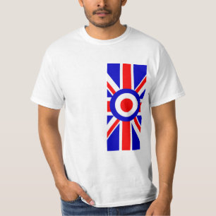 T-shirt Côté sur le drapeau des syndicats avec la cible