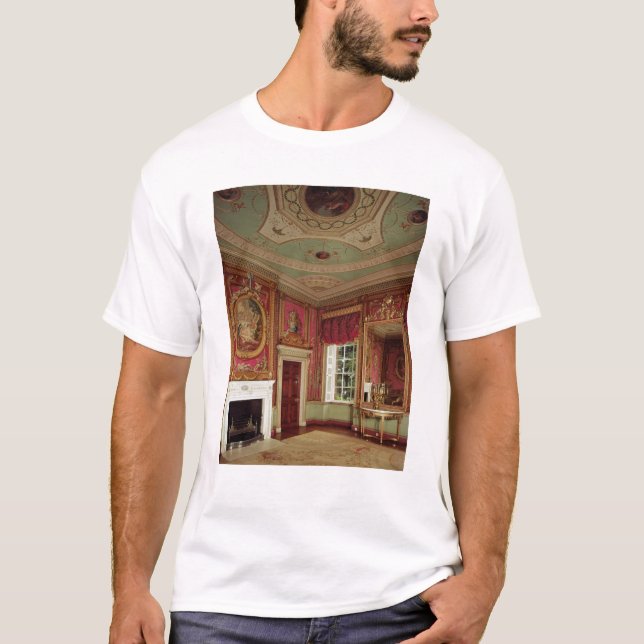 T-shirt Côté-table, verre de pilier et cheminée par Adam (Devant)