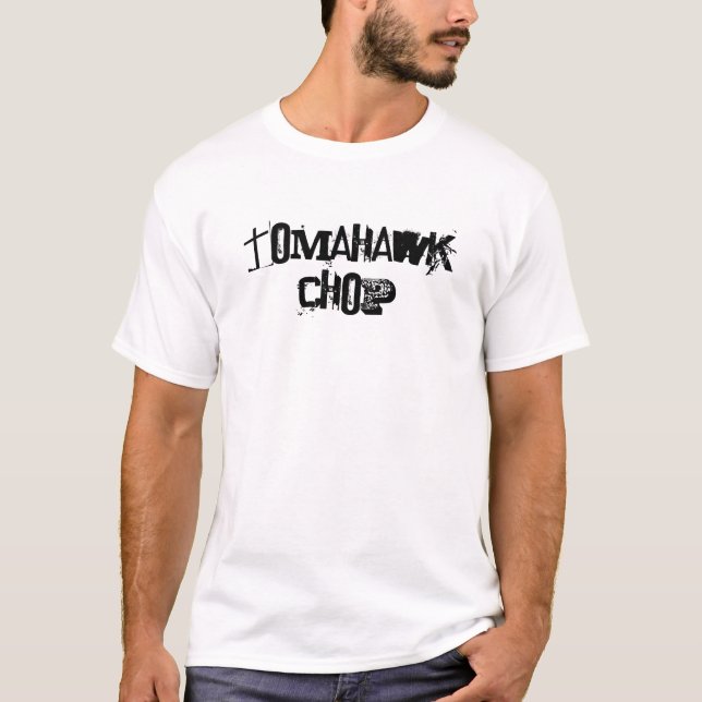 T-shirt Côtelette de Tomahawk (Devant)