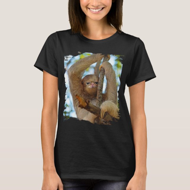 T-shirt Coth Cat Sloth Hybrid (Devant)