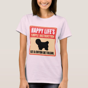 T-shirt Coton de Tulear
