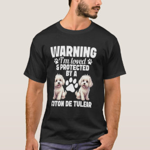 T-shirt Coton De Tulear Amoureux Des Animaux De Compagnie