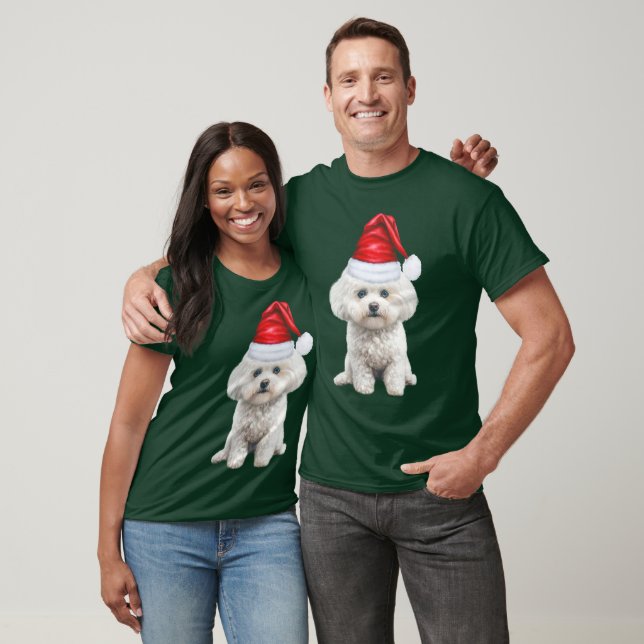 T-shirt Coton de Tulear Amoureux des chiens Funny Noël (Unisexe)