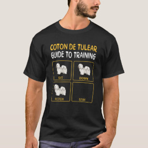 T-shirt Coton De Tulear Guide D'Entraînement Obedience Ch