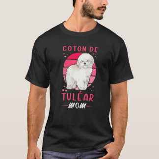 T-shirt Coton De Tulear Maman Propriétaire De Chien Coton