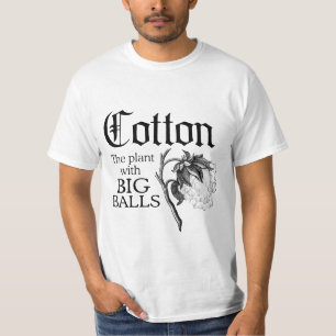 T-SHIRT COTON LE PLANTE AVEC DE GRANDES BOULES