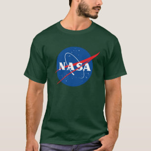 T-shirt Coton Lourd Iconique NASA (Aurora Green)