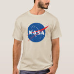 T-shirt Coton Lourd Iconique NASA (Jupiter Beige)<br><div class="desc">AVIS IMPORTANT : Insignes et identificateurs de la NASA fournis et utilisés avec la permission de la NASA.</div>