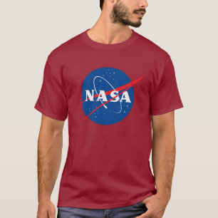 T-shirt Coton Lourd Iconique NASA (rouge Mars)