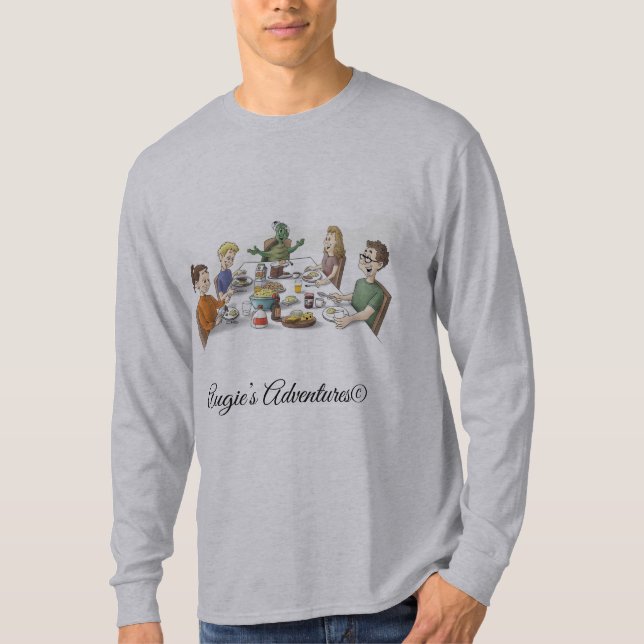 T-shirt coton pour hommes amusants (Devant)