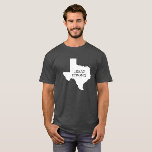 T-shirt coton Texas Strong Homme