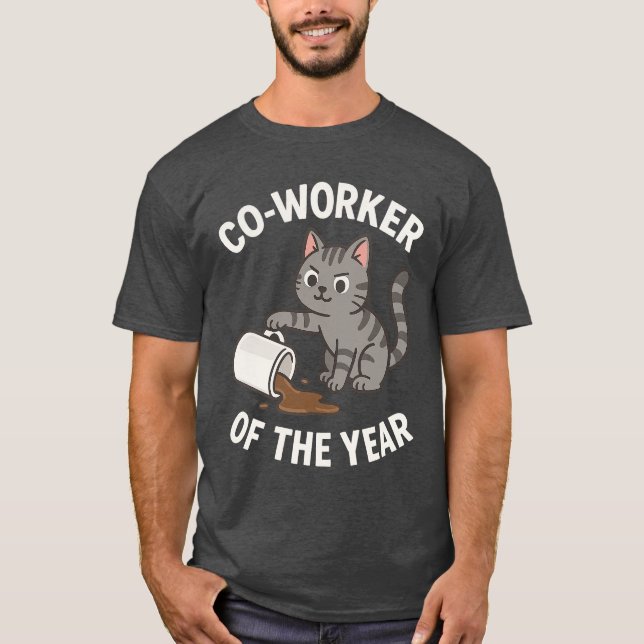 T-SHIRT COTRAVAILLEUR DE L'ANNÉE (Devant)