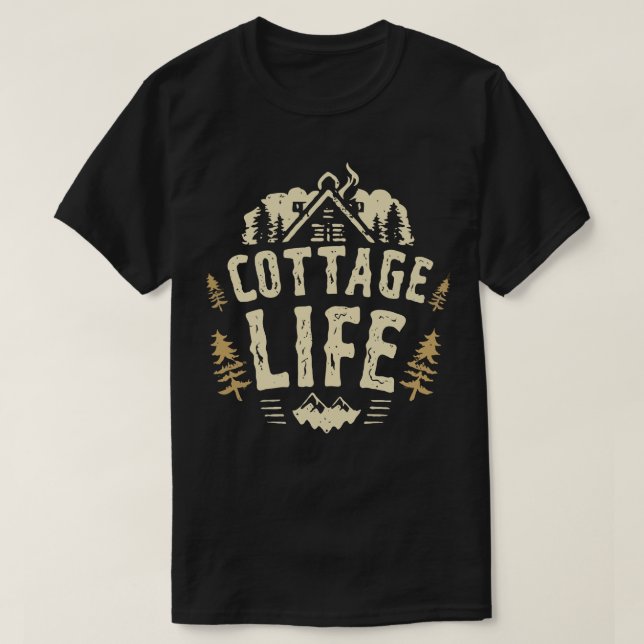 T-shirt Cottage Life 1 (Design devant)