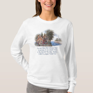 T-shirt Cottage pittoresque et phare