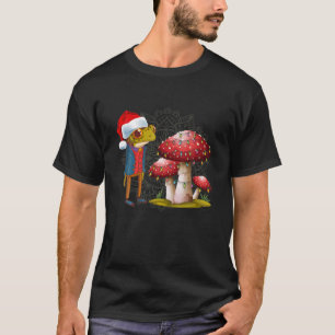 T-shirt Cottagecore de Noël Champignon esthétique