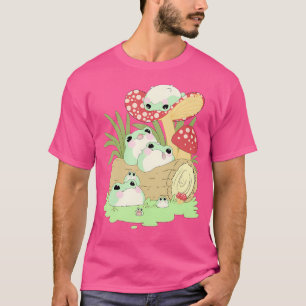 T-shirt Cottagecore Grenouille Esthétique Qui Met En Oeuvr