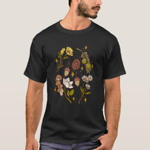 T-shirt Cottagecore Grunge Fairycore Filles Vintages