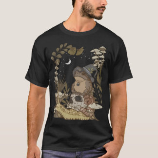 T-shirt Cottagecore Mushroom Botanical Witchy Frog Goblinc