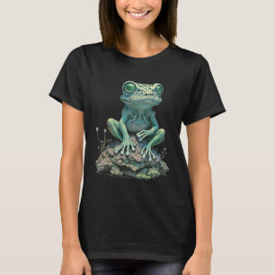 T-shirt Cottagecore Poisen Grenouille Champignons Hallowee