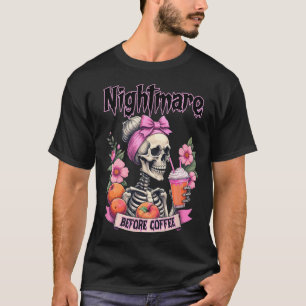 T-shirt Cottagecore vintage Fantômes D'Halloween Dans La F