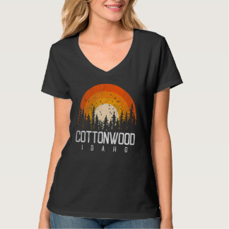 T-shirt Cottonwood Idaho ID Retro Vintage les années 70 80