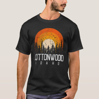 T-shirt Cottonwood Idaho ID Retro Vintage les années 70 80