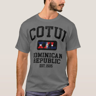 T-shirt Cotui République Dominicaine XXL Design sportif