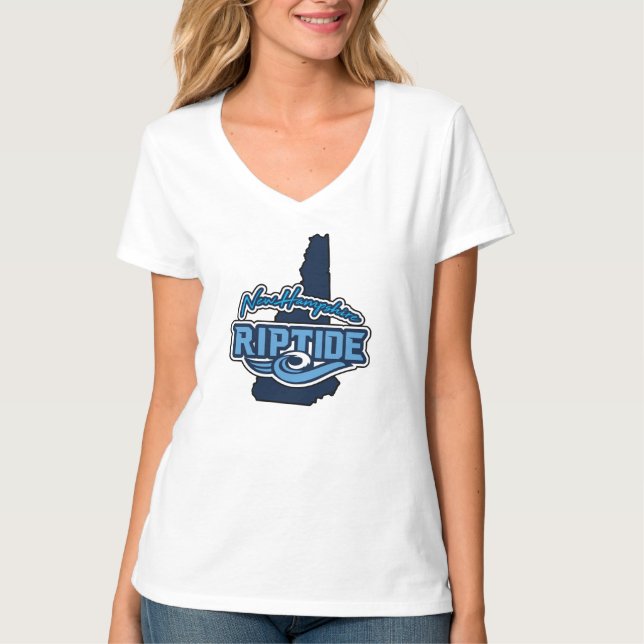 T-shirt Cou V féminin (Devant)