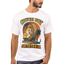 Couch Boy Été — Hamster aux Vibes Paresseuses en M