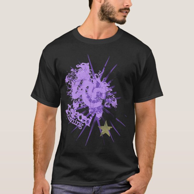 T-shirt Couche de dragon percé (Devant)