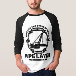 T-shirt Couche de tuyau