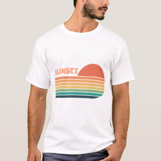T-Shirt Coucher De Soleil