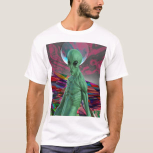 T-shirt Coucher de soleil Alien