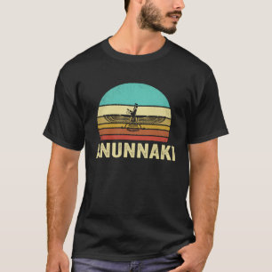 T-shirt Coucher de soleil Anunnaki vintage