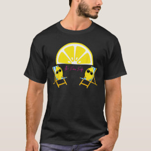 T-shirt Coucher de soleil Bliss Lemon Slice Vacances été L