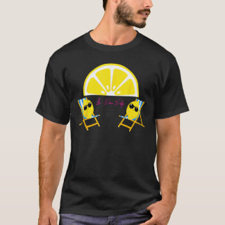 T-shirt Coucher de soleil Bliss Lemon Slice Vacances été L