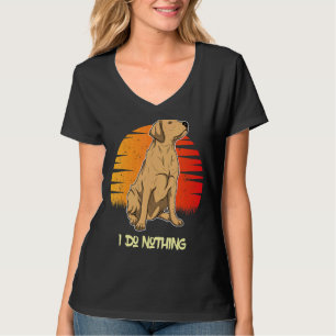 T-shirt Coucher de soleil de chien de Labrador Retriever