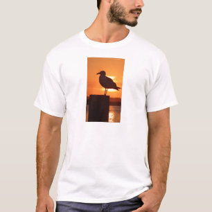 T-shirt Coucher de soleil de Seagull