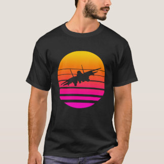 T-shirt Coucher de soleil de Tomcat F-14