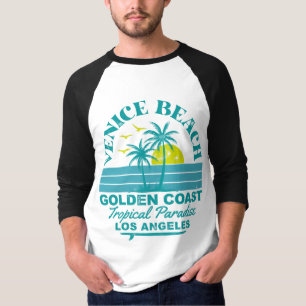 T-shirt Coucher de soleil de Venice Beach - Paradis tropic