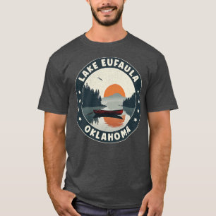 T-shirt Coucher de soleil du lac Eufaula Oklahoma