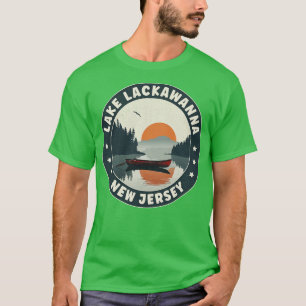 T-shirt Coucher de soleil du lac Lackawanna New Jersey