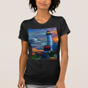 T-shirt Coucher de soleil du phare