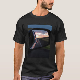T-shirt Coucher de soleil du Texas dans mon rétroviseur