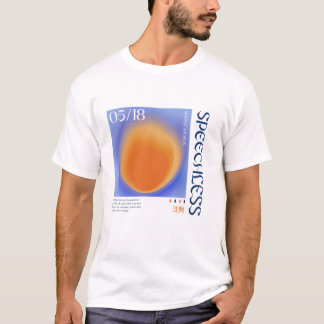 T-shirt Coucher de soleil flou