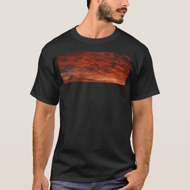 T-shirt Coucher de soleil hawaïen (Devant)